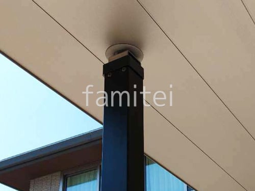 着脱式サポート柱の外構施工例(現場番号:42270) - ファミリー 着脱式サポート柱の外構施工例(現場番号:42270) - ファミリー