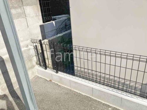 ブロック塀 (化粧ブロック) 太陽エコブロックス 普通CB スチールメッシュ フェンス YKKAP イーネット3F型 スチール柱 境界・メッシュ