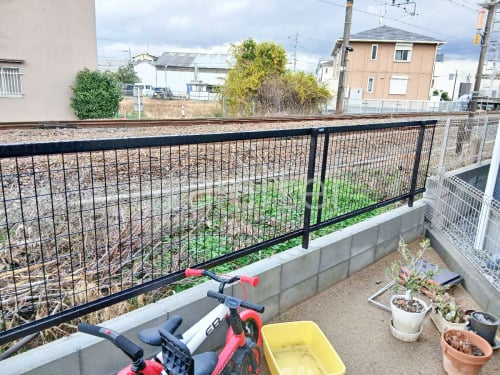 アルミ形材 フェンス LIXIL アルメッシュ1型 境界・メッシュ ブロック塀 (化粧ブロック) 太陽エコブロックス 普通CB