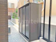 ヨド物置 ブラックエスモ ESF-1807A-BK 野外物置き 収納庫 倉庫