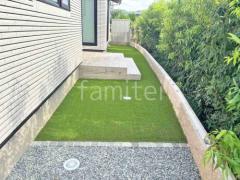 人工芝 防草シート加工 ヨシミツ毛織 リアル人工芝 35mm