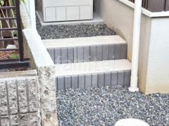 化粧ブロック階段 ユニソン レクト