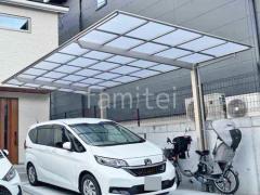 カーポート1台 (単棟) LIXIL ネスカF フラット屋根