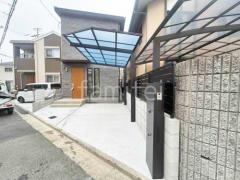 カーポート1台 (単棟) YKKAP エフルージュ FIRST 変形地対応 フラット屋根