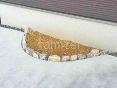 ロックガーデン 栗石