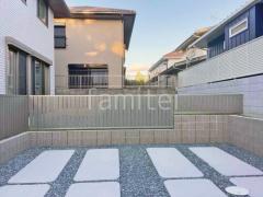 アルミ形材 フェンス LIXIL AB TS2型 縦スリット2 目隠し ブロック塀 (化粧ブロック) ユニソン リゲル