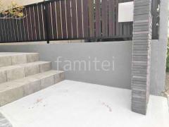 玄関アプローチ 土間コンクリート