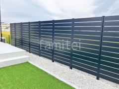 人工木・樹脂 フェンス(木調) F&F マイティウッド デコll 高尺タイプ 目隠し 木調・ラティス 樹脂