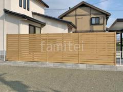 人工木・樹脂 フェンス(木調) F&F マイティウッド ベーシック極 高尺タイプ 目隠し 木調・ラティス 樹脂