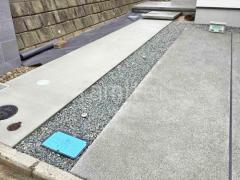 玄関アプローチ 土間コンクリート