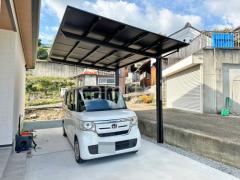 カーポート1台 (単棟) LIXIL ネスカF フラット屋根