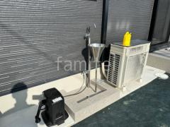 立水栓 施主支給 水受け(パン) タイル張り仕上げ LIXIL グレイスランド