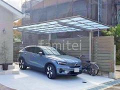 カーポート1台 (単棟) LIXIL フーゴF フラット屋根