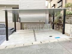 カーポート2台(ワイド) ツイン LIXIL カーポートSC フラット屋根 吊り下げ屋根