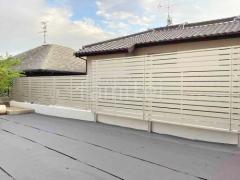 目隠しフェンス塀 YKKAP シンプレオYS3型 2段柱