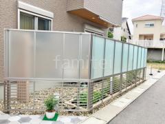 目隠しフェンス塀 LIXIL AB YT1型 YR2型 2段柱