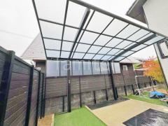 カーポート1台 (単棟) YKKAP アリュース アール屋根