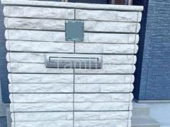 化粧ブロック門柱 ユニソン ダンテウォール450 郵便受けポスト LIXIL エクスポストN-1型