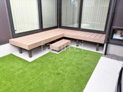 人工木デッキ LIXIL 人工木 樹ら楽ステージ