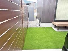 人工芝 防草シート加工 ヨシミツ毛織 リアル人工芝 35mm