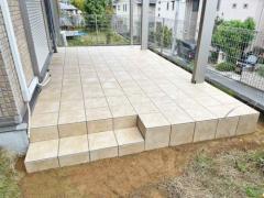 タイルデッキ 壁1面 LIXIL パセオ ベーシック テラコッタ風