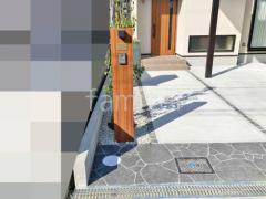 角柱門柱 プランパーツ門柱セット