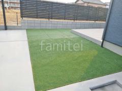 人工芝 防草シート加工 マツモト 人工芝 30mm