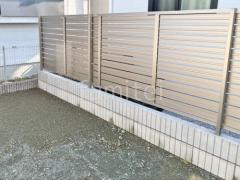 目隠しフェンス塀 LIXIL AB YS3型 化粧ブロック 宇治川ブロック カームファイブ