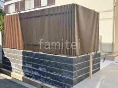 目隠しフェンス塀 タカショー 千本格子足付ユニット