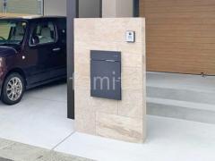 門柱 壁タイル貼り LIXIL アヴァンティ 宅配ボックス ユニソン ヴィコDB100