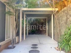 カーポート1台 (単棟) YKKAP ジーポートPro 積雪30cm対応 フラット屋根 折板屋根