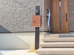 機能門柱 照明なし YKKAP シンプレオポストユニット 1型 パターン5