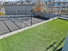 スチールメッシュ フェンス YKKAP イーネット3F型 スチール柱 境界・メッシュ ブロック塀 (化粧ブロック) 太陽エコブロックス 普通CB