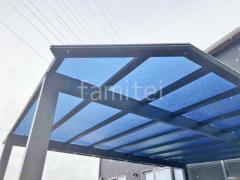 本体色 カームブラック 屋根色 アースブルー(マット調)