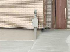 機能門柱 照明なし YKKAP シンプレオポストユニット 1型 パターン5