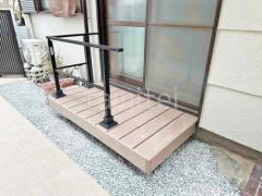 人工木デッキ LIXIL 人工木 樹ら楽ステージ