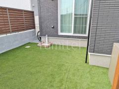 人工芝 防草シート加工 ヨシミツ毛織 リアル人工芝 35mm