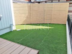 人工木・樹脂 フェンス(木調) F&F マイティウッド ベーシック極 高尺タイプ 目隠し 木調・ラティス 樹脂