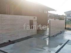 タイル門柱 タカショー セラ ウォール 門柱セット