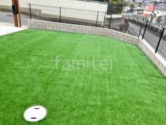 人工芝 防草シート加工 マツモト 人工芝 30mm