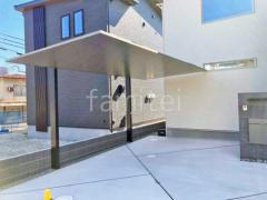 カーポート1台 (単棟) LIXIL カーポートSC フラット屋根 吊り下げ屋根