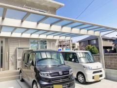 カーポート3台 (横ワイド トリプル) YKKAP エフルージュ FIRST フラット屋根