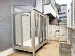 引き戸 樹脂デッキ サンルーム(テラス囲い) YKKAP ソラリアR アール屋根