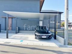 カーポート2台(ワイド) ツイン LIXIL カーポートSC フラット屋根 吊り下げ屋根