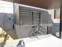 人工木・樹脂 フェンス(木調) F&F ニコボード 高尺タイプ 目隠し 木調・ラティス 樹脂