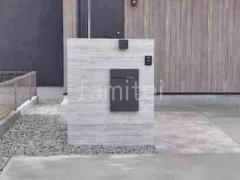 門柱 壁タイル貼り タカショー 木製調セラ ウォール RC杉板 宅配ボックス ユニソン ヴィコDB100