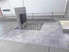 玄関アプローチ 床タイル貼り アイコットリョーワ ルイーダ