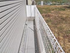 犬走り 土間コンクリート 防犯砂利敷き バラス砕石 防草シート加工