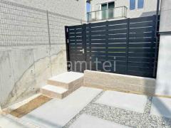 片開き 門扉 F&F マイティフィット門扉 (外開き)