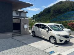 駐車場ガレージ床 洗出し仕上